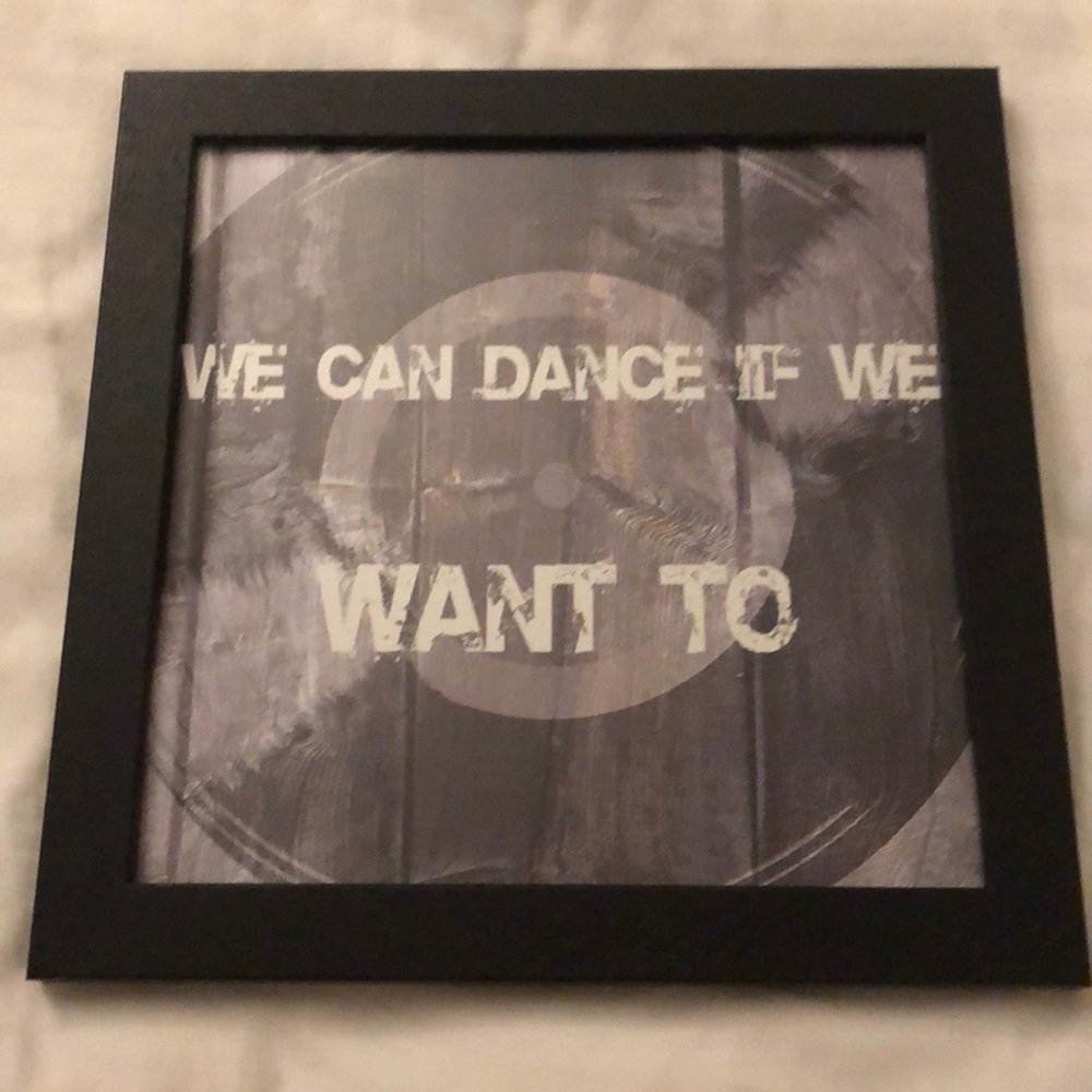 Framed artwork